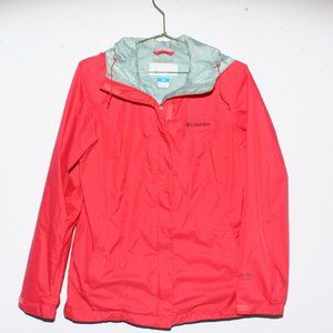 Bright Red Columbia Lightweight Shell. Super Good Condition